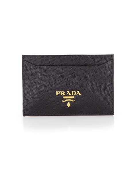 prada credit card holder wallet|Prada small wallet price.